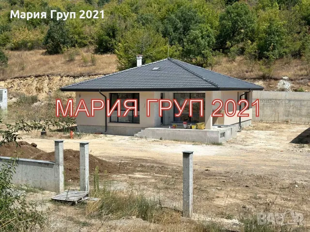 🌿 Модерна едноетажна къща с просторен двор в с. Богомилово – качествено строителство и отлична лока, снимка 2 - Къщи - 55800318