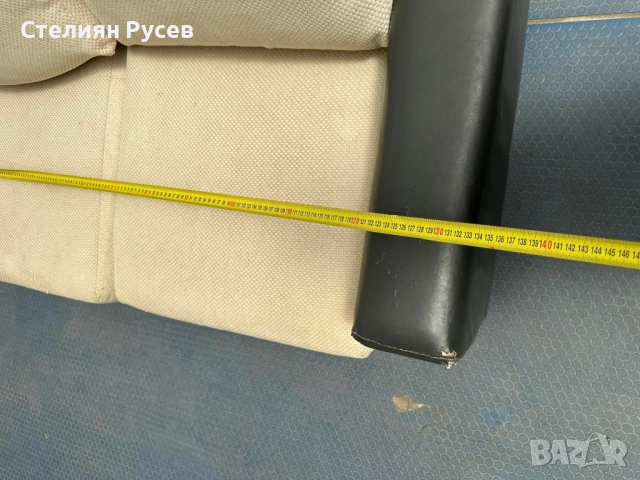 100624 прав Диван / канапе 132см st+  , снимка 3 - Дивани и мека мебел - 52037206