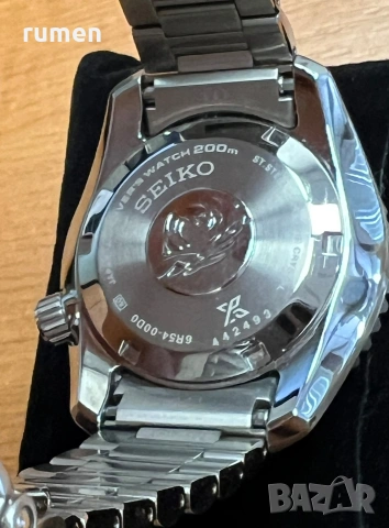 Seiko Prospex Marine Green GMT, снимка 5 - Мъжки - 54078028