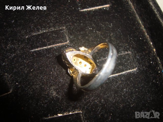 ПОЗЛАТЕН ВИНТИДЖ СТИЛ ПРЪСТЕН АРТ-ДЕКО ПЕРИОД 6572, снимка 6 - Пръстени - 31230665