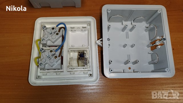 Конзоли с контакти и R&M - FTP розетки 6 и 8бр Cimabox, снимка 11 - Ключове, контакти, щепсели - 44424866