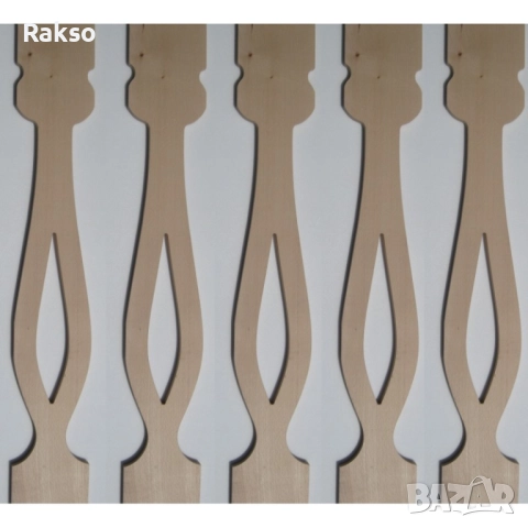 Балюстри дървени плоски., снимка 12 - Строителни материали - 52533878