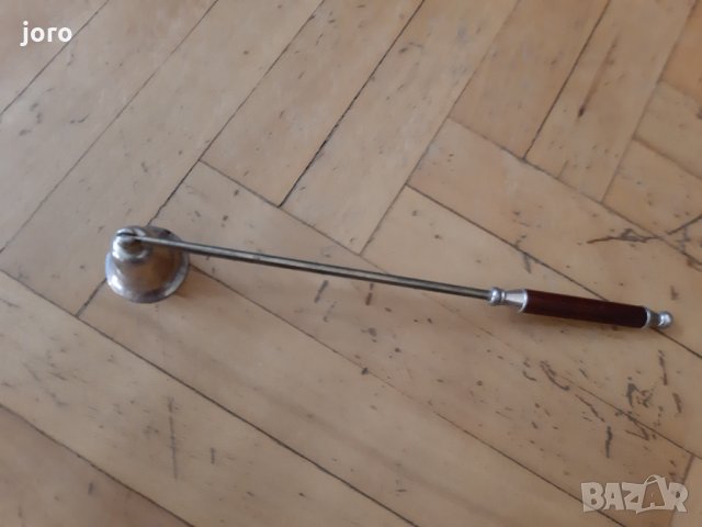 посребрен уред за гасене на свещи, снимка 5 - Колекции - 30168134