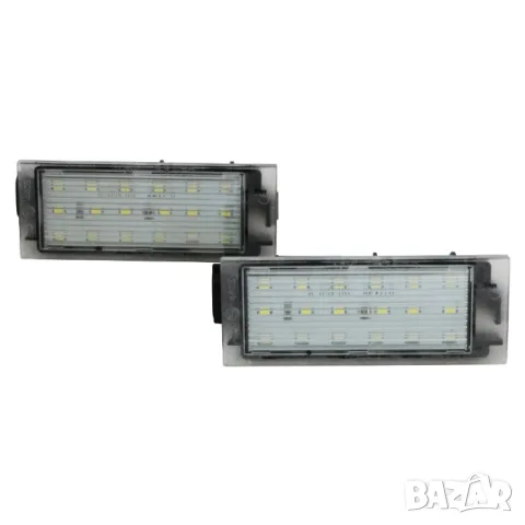 LED плафони за регистрационен номер Renault Clio Twingo Kadjar Kangoo Espace Laguna Megane, снимка 2 - Аксесоари и консумативи - 55864650