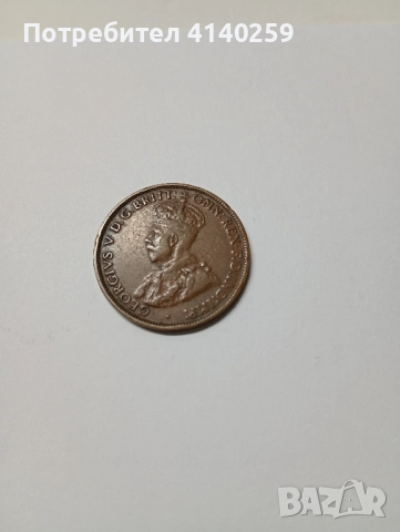 АВСТРАЛИЯ МОМЕНТА 1/2 ПЕНИ 1929 г 