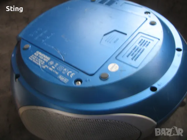 GRUNDIG  RCD 1420 MP3  Радиокасетофон  ,  Отличен, снимка 4 - Радиокасетофони, транзистори - 49663557