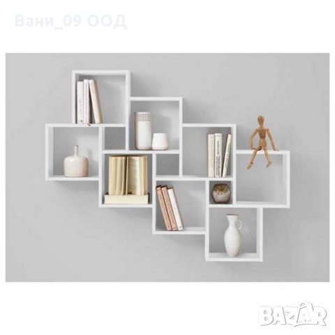 Голяма стенна етажерка, снимка 2 - Етажерки - 31288107