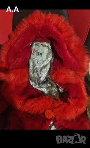 Топло еко палто , снимка 2 - Палта, манта - 52800959