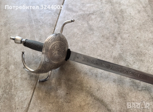 Рапира, шпага от Толедо, снимка 2 - Антикварни и старинни предмети - 51614840
