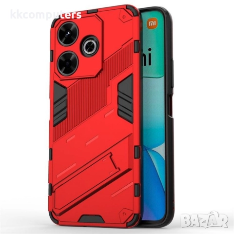 Xiaomi Redmi 13 5G / 13 4G Punk Armor Удароустойчив Калъф и Протектор, снимка 7 - Калъфи, кейсове - 52709450