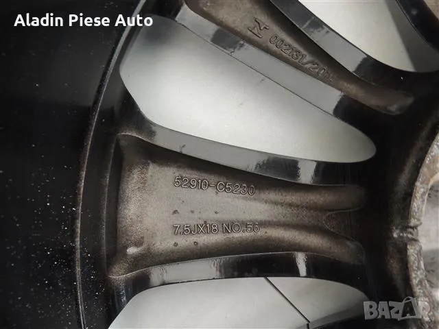 Алуминиева джанта R18 Kia Sorento ET49.5 код 52910-C5230 , снимка 2 - Аксесоари и консумативи - 49613343