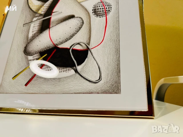 “Out of space” графика 20х25 см, снимка 4 - Декорация за дома - 51326440