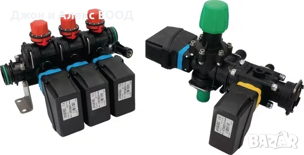 Пълни комплекти ARAG за ръчно електрическо управление на пръскачки (2, 3, 5 и 7 секции), снимка 2 - Селскостопанска техника - 53984719