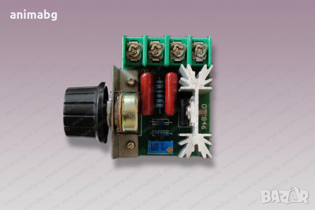 ANIMABG Регулатор на мощност 2000W 220V AC, снимка 4 - Друга електроника - 35550640