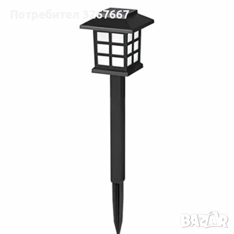 Соларна градинска лампа с ярка светлина SB-34