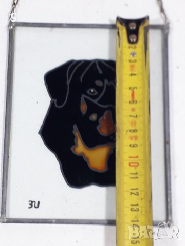 Витражно пано за стена куче ротвайлер   4/4, снимка 6 - Декорация за дома - 34503642