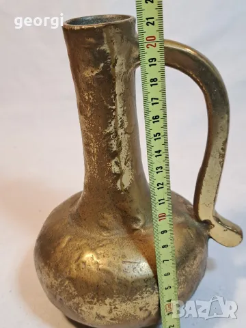 масивна бронзова кана ваза  5/4, снимка 4 - Кани - 49103873