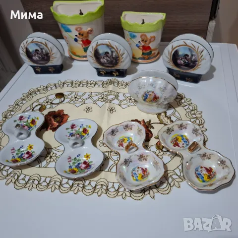 Порцеланови салфетници, пепелници и солници, снимка 8 - Аксесоари за кухня - 50043640