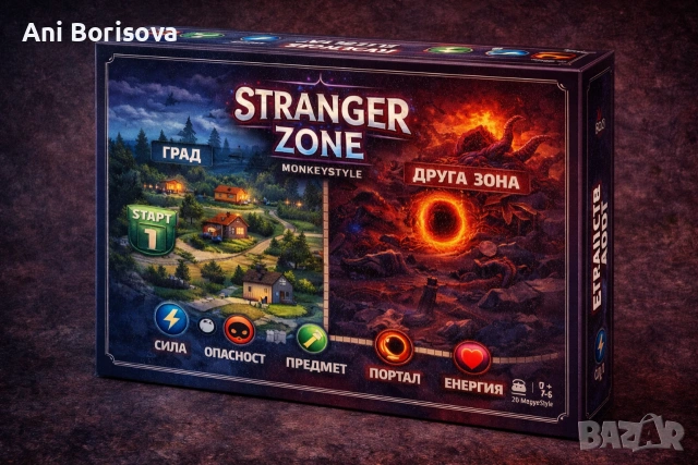 Семейна настолна игра STRANGER ZONE – 2–6 играчи