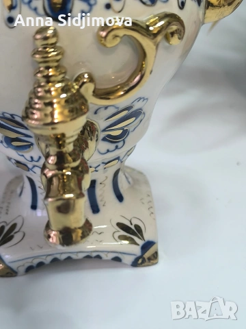 Руски порцелан Гжель , снимка 3 - Колекции - 53060391