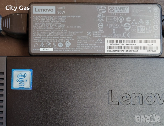 Lenovo ThinkCentre M910Q Tiny Core i7, снимка 5 - Работни компютри - 52933805