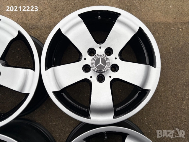 4 броя алуминиеви джанти за Мercedes-Benz E-Class 16, снимка 7 - Гуми и джанти - 49823399