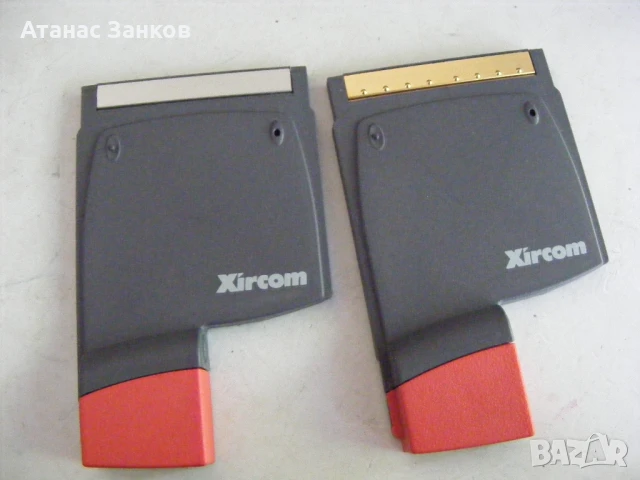 Мрежова карта PCMCIA Ethernet + modem Xircom, снимка 2 - Лаптоп аксесоари - 50517253