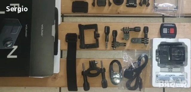 Екшън камера WOLFANG GA300 Action Camera 4K60FPS 24MP, снимка 2 - Камери - 53102318