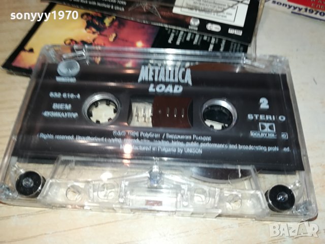 METALLICA ORIGINAL TAPE 2510231553, снимка 3 - Аудио касети - 42717698