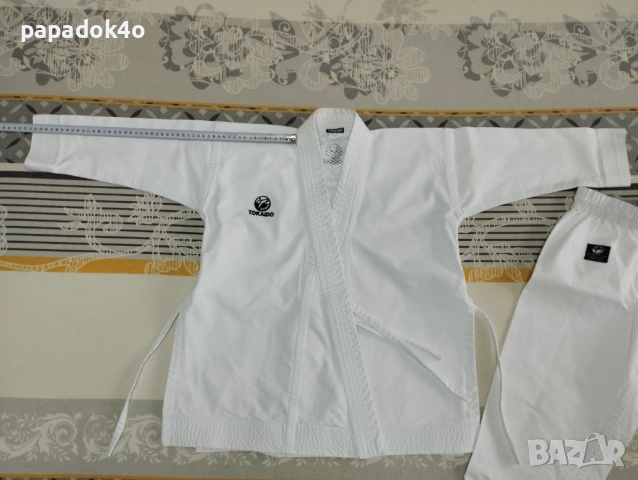 Кимоно WKF Tokaido 140 kata master junior, снимка 3 - Спортна екипировка - 52369552