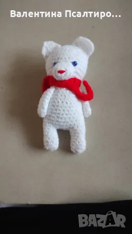 Мече амигуруми на една кука 