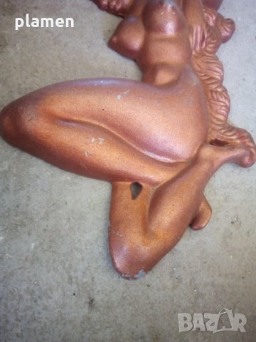 Алуминиева фигура, снимка 5 - Антикварни и старинни предмети - 29567340