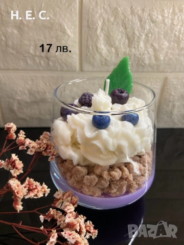 Ароматни соеви свещи в чаша, снимка 6 - Други стоки за дома - 52861068