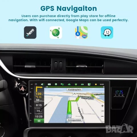 Мултимедия, плеър, Андроид, MP5, MP3, двоен дин 2, навигация, за кола, за автомобил, Android, екран, снимка 6 - Аксесоари и консумативи - 36031592