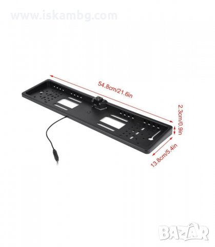 КАМЕРА ЗА ЗАДНО ВИЖДАНЕ СЪС СТОЙКА РАМКА ЗА РЕГ.НОМЕР - код 2675, снимка 12 - Аксесоари и консумативи - 33926881