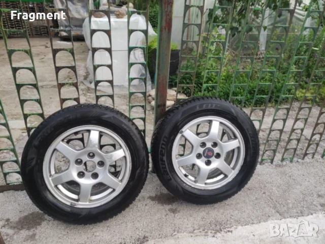 Гуми с алуминиеви джанти 4 за Сааб/Saab 95, снимка 2 - Гуми и джанти - 50579041