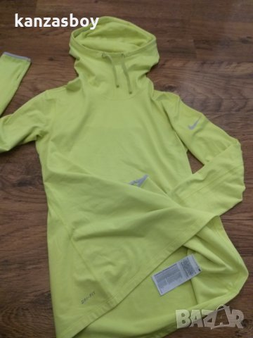 Nike Pro Hyperwarm Hoody - страхотна дамска блуза, снимка 9 - Спортни екипи - 35130570