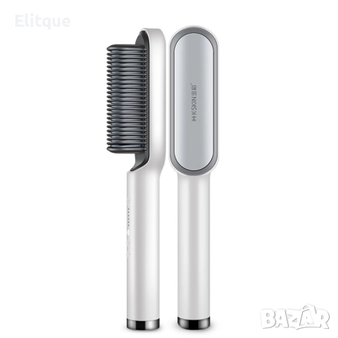 Електрическа многофункционална четка за изправяне на коса, снимка 16 - Преси за коса - 52796079