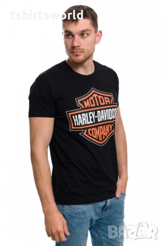 Нова мъжка тениска с трансферен печат MOTOR HARLEY DAVIDSON, мотори, снимка 12 - Тениски - 28295924