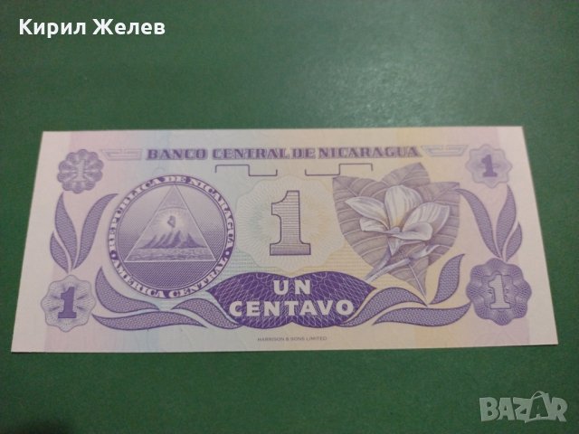 Банкнота Никарагуа-16136, снимка 2 - Нумизматика и бонистика - 30505290