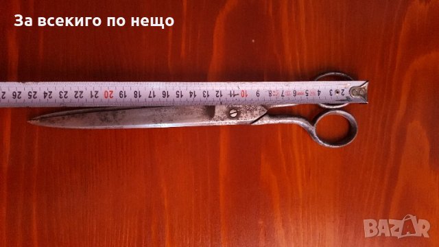 стара режеща ножица 25 см, снимка 3 - Други ценни предмети - 29271033