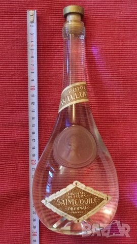 Шише,бутилка,Saint Odile Piore Williams на Sainte R. Lalique Bouteille. , снимка 7 - Антикварни и старинни предмети - 39316831