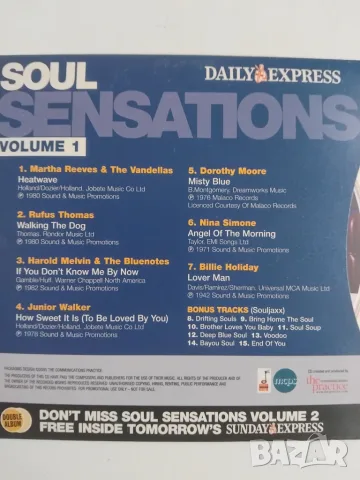 Soul Sensation volume 1 - оригинален диск музика, снимка 2 - CD дискове - 56507146