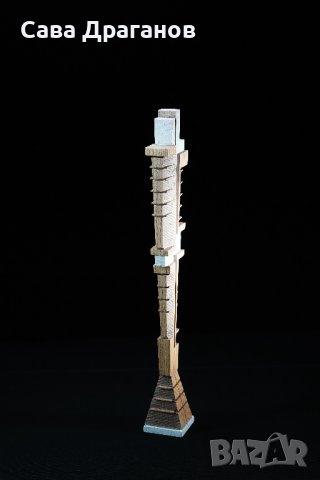 Скулптура "Планинска поза", снимка 11 - Статуетки - 39800118