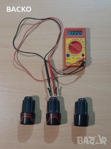 Батерии BOSCH 12V  Li-Ion, снимка 2 - Винтоверти - 52952877