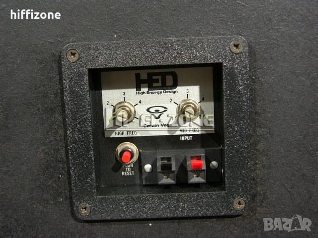 ТОНКОЛОНИ  Cerwin vega hed /1 , снимка 10 - Тонколони - 40399671