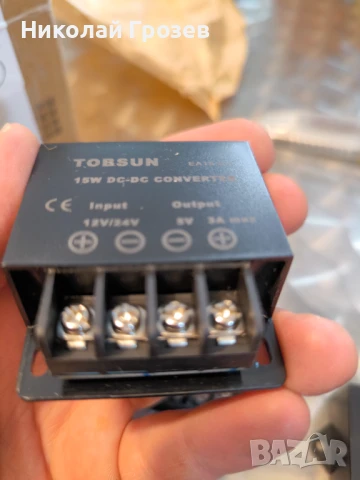 DC-DC конвертор Tobsun 15W - 5W, снимка 3 - Друга електроника - 50786430