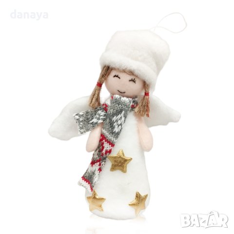 4153 Коледна фигурка Ангелче, 17 см, снимка 3 - Декорация за дома - 42570012