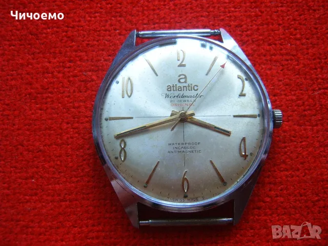 Original Atlantic Worldmaster 21 jewels 6300N Мъжки ръчен часовник