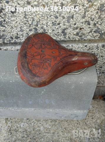 Стара кожена седалка, снимка 9 - Други ценни предмети - 52577509